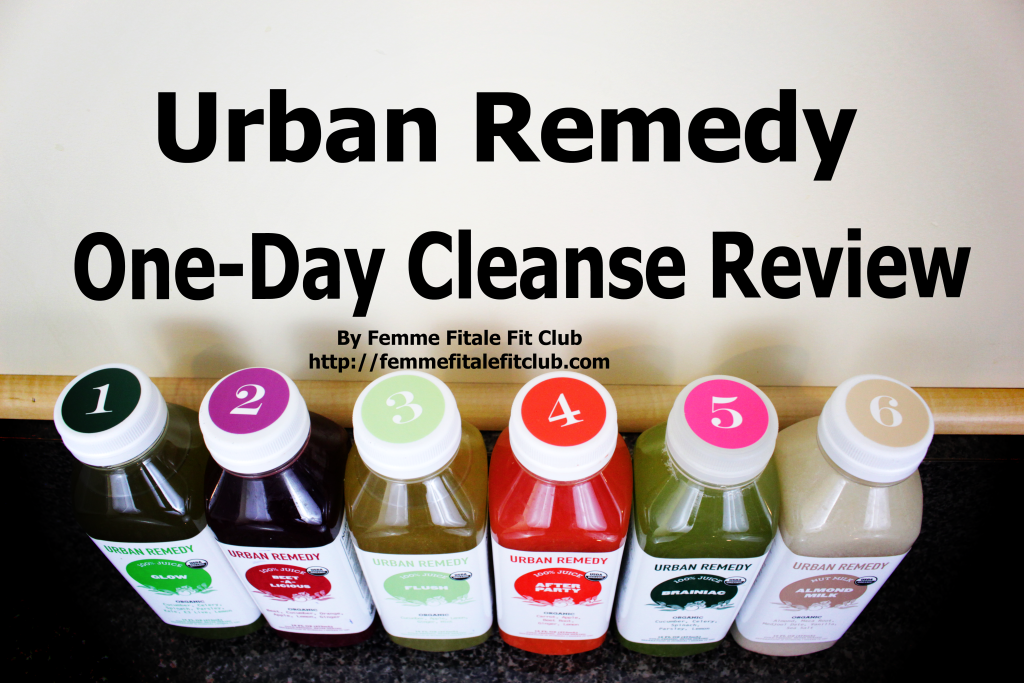 Femme Fitale Fit Club BlogUrban Remedy OneDay Juice Cleanse Review Femme Fitale Fit Club Blog