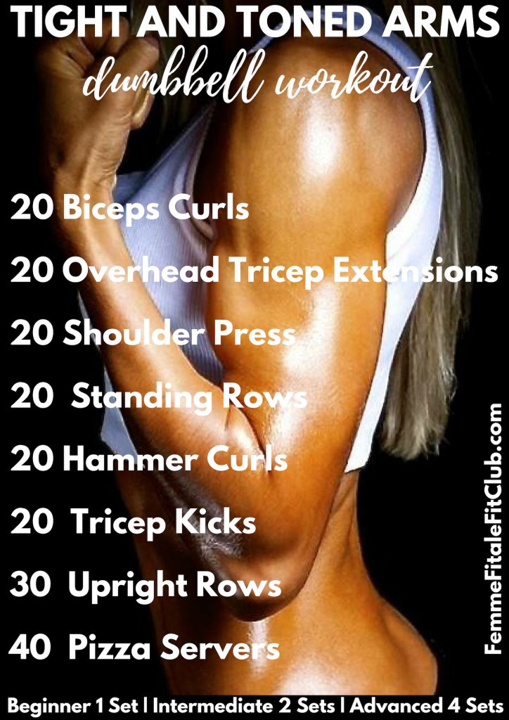 Femme Fitale Fit Club Blog | How To Tone Your Arms For Good